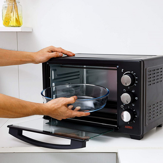 فرن كهربائي من كريبتون KNO6096 - L19 لون أسود فرن كهربائي من كريبتون KNO6096 - L19 لون أسود