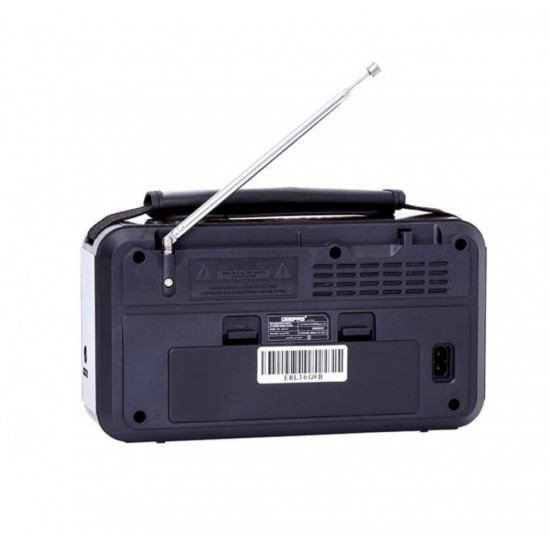 راديو ومكبر صوت -بلوتوث - USB - AUX- ذاكرة -GEEPAS راديو ومكبر صوت -بلوتوث - USB - AUX- ذاكرة -GEEPAS