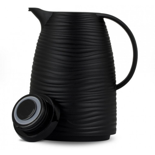 ترمس شاي باصرة أسود مموج 1 لتر ترمس شاي باصرة أسود مموج 1 لتر