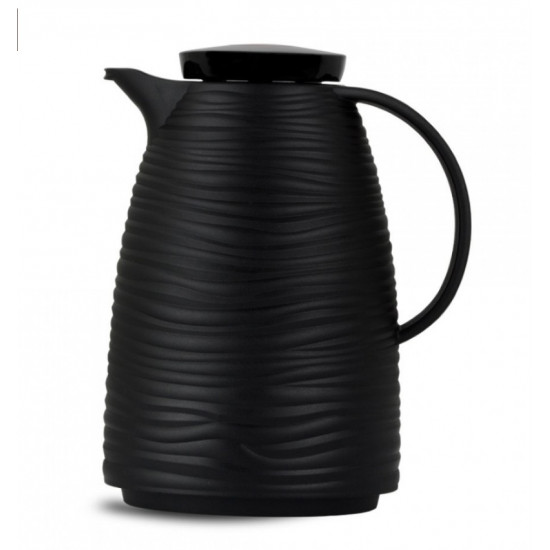 ترمس شاي باصرة أسود مموج 1 لتر