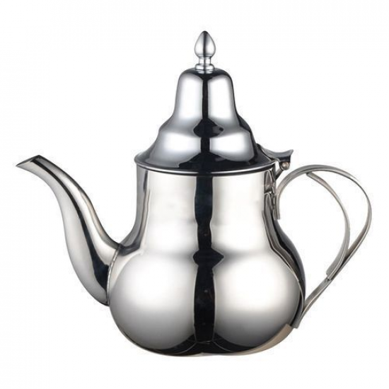 براد شاي مغربي انيق ستيل مقاس 0.8 -16-93112 براد شاي مغربي انيق ستيل مقاس 0.8 -16-93112