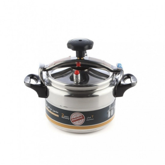 قدر ضغط من باصرة ١٥ لتر مصنوع من الالمنيوم - فضي