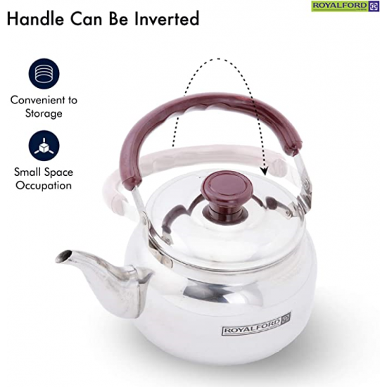 براد شاي استيل من رويال فورد ، سعة 1 لتر RF6187