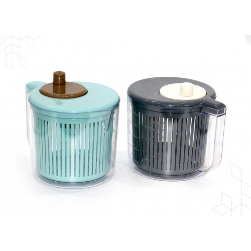 مصفاة ومجففة الخضروات والسلطة دوارة تعمل يدوياً مصفاة ومجففة الخضروات والسلطة دوارة تعمل يدوياً