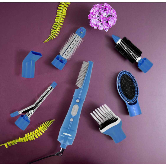 مصفف الشعر ( استشوار ) متعدد 8 في 1 من جيباس مصفف الشعر ( استشوار ) متعدد 8 في 1 من جيباس