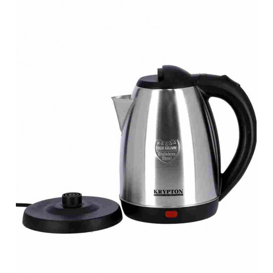 كريبتون غلاية كهربائية باللون الأسود و الفضي سعة 1.8 لتر - Knk6009 كريبتون غلاية كهربائية باللون الأسود و الفضي سعة 1.8 لتر - Knk6009