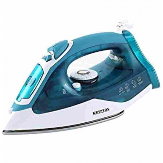 مكواة بخار باللون الأبيض و الأزرق 2000 واط من كريبتونKNSI6053 مكواة بخار باللون الأبيض و الأزرق 2000 واط من كريبتونKNSI6053