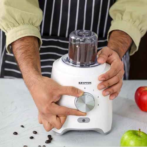 خلاط كريبتون باللون الاحمر 600 واط مع مطحنة قهوة و بهارات خلاط كريبتون باللون الاحمر 600 واط مع مطحنة قهوة و بهارات
