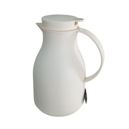 ترمس ابيض بشكل عملي بسيط 1 لتر بجودة عالية ترمس ابيض بشكل عملي بسيط 1 لتر بجودة عالية