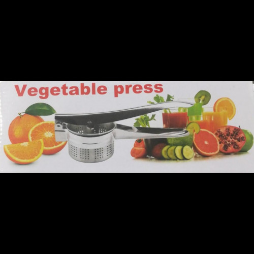 مكبس لعصر وهرس الخضار والفواكه استخدام مريح وتنظيف سهل مكبس لعصر وهرس الخضار والفواكه استخدام مريح وتنظيف سهل