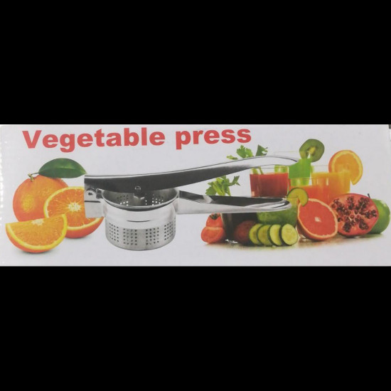 مكبس لعصر وهرس الخضار والفواكه استخدام مريح وتنظيف سهل مكبس لعصر وهرس الخضار والفواكه استخدام مريح وتنظيف سهل