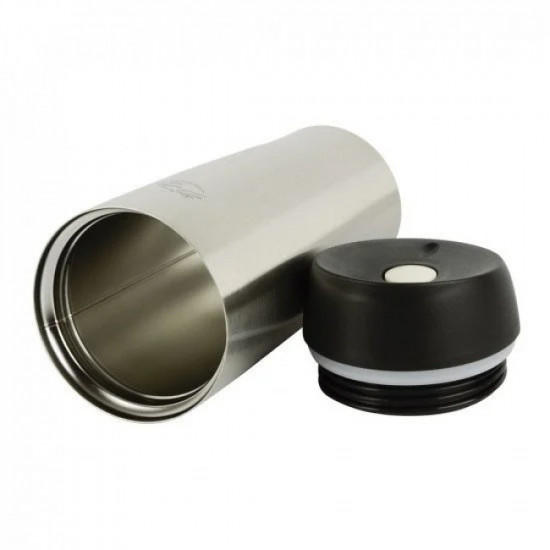 كوب حفظ الحرارة ستيل فضي 400 مل مناسب للسيارة كوب حفظ الحرارة ستيل فضي 400 مل مناسب للسيارة