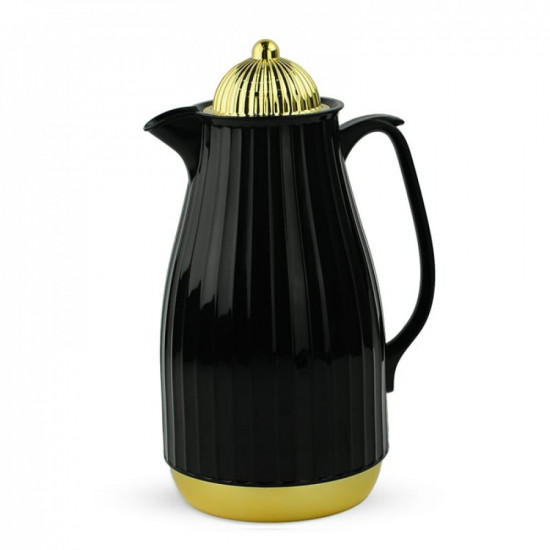 ثلاجة اسود و ذهبي