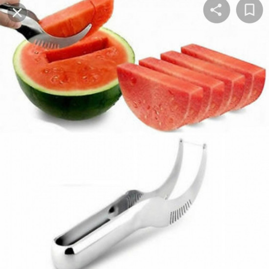 قطاعة بطيخ من الستانلس ستيل درجة اولى سهلة القطع