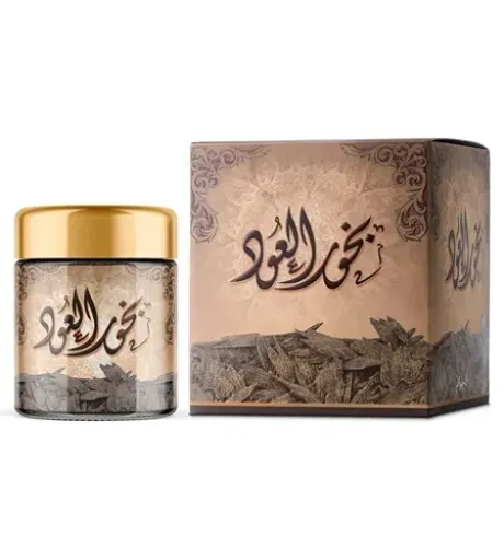 بخور العود الفاخر | عود وصندل ومسك ٤٠ غرام