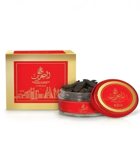 بخور البحرين الفاخر | عنبر ومسك أبيض 30 غرام