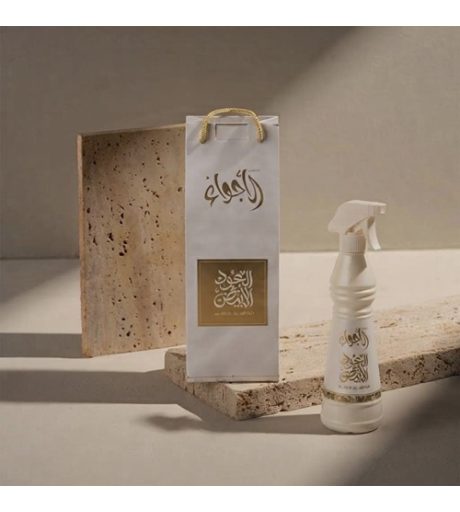 معطر العود الأبيض | زعفران و أخشاب ومسك ٥٠٠ مل