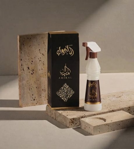 معطر الأجواء اميرال | عود وعنبر ومسك 500مل