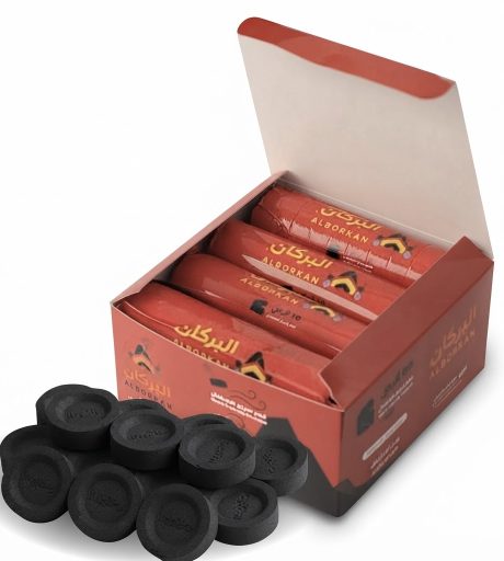 فحم البركان سريع الاشتعال للبخور والعود -حجم صغير 