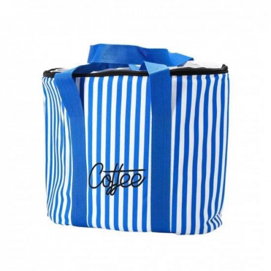 شنطه ترامس و رحلات باللونين الازرق والابيض