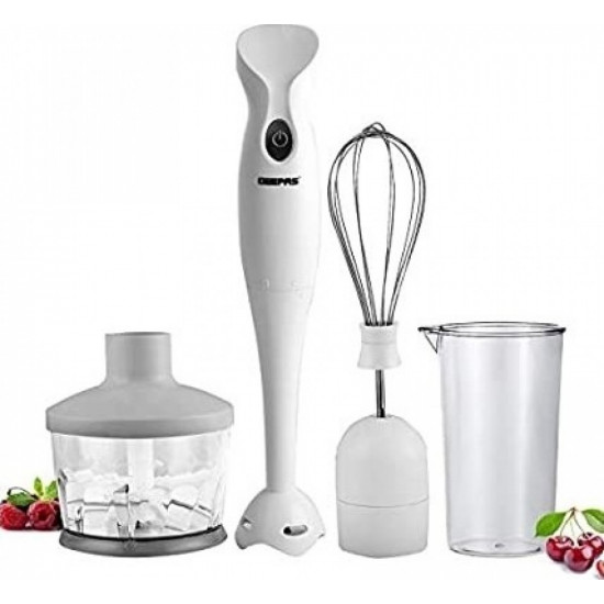 خلاط كهربائي يدوي 1*4 من جيباس باللون الابيض خلاط كهربائي يدوي 1*4 من جيباس باللون الابيض