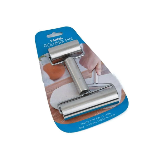 شوبك لفرد العجين من الستانلس ستيل مزدوج شوبك لفرد العجين من الستانلس ستيل مزدوج