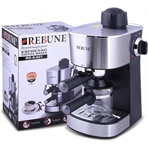 ماكينة صنع قهوة اسبريسو ريبون 240 ملي 800واط -RE-6-021 ماكينة صنع قهوة اسبريسو ريبون 240 ملي 800واط -RE-6-021