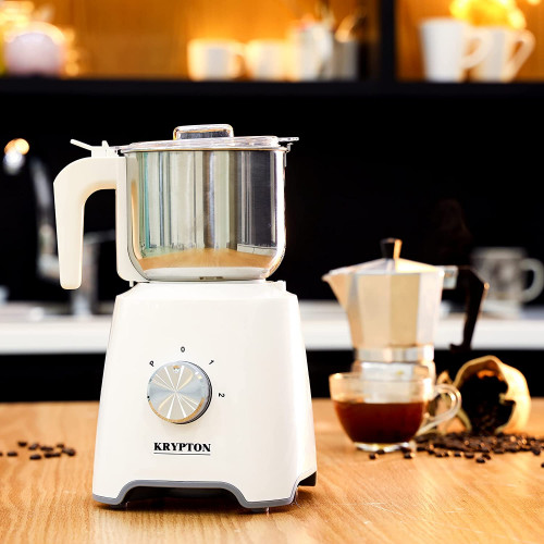 مطحنة بن من كربيتون - سرعتان أبيض - KNCG6244 مطحنة بن من كربيتون - سرعتان أبيض - KNCG6244