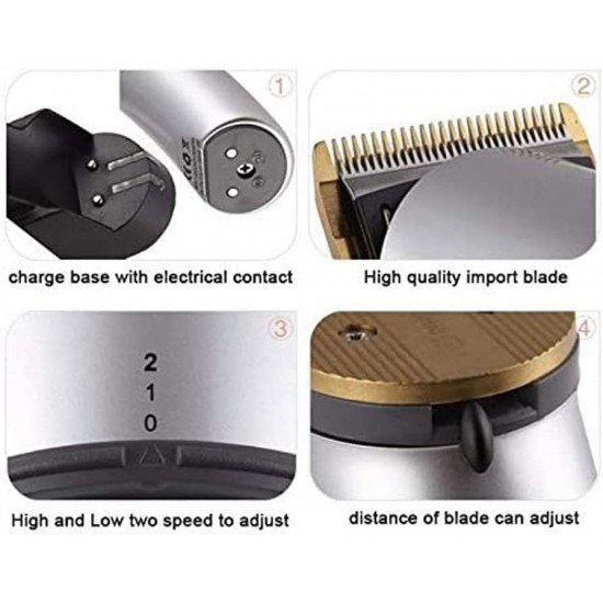 مكينة حلاقة رجالية دينق لينق تعمل بالشحن RF-609C مكينة حلاقة رجالية دينق لينق تعمل بالشحن RF-609C