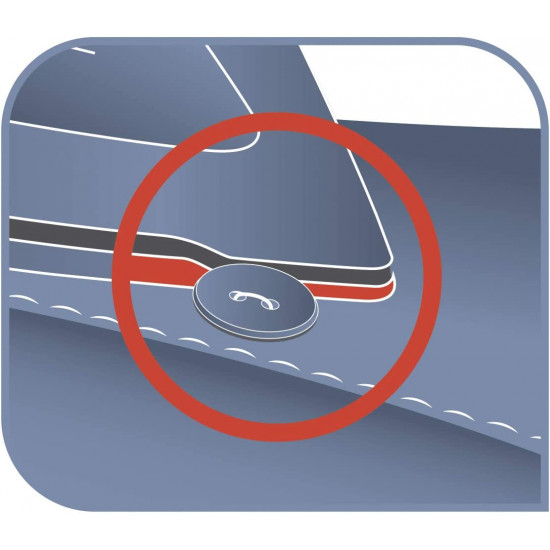 مكواة بخار من تيفال - فرنسي -ديليريوم اير غلايد FV3951 مكواة بخار من تيفال - فرنسي -ديليريوم اير غلايد FV3951