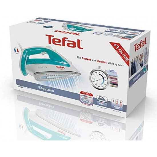 مكواة بخار من تيفال - فرنسي -ديليريوم اير غلايد FV3951 مكواة بخار من تيفال - فرنسي -ديليريوم اير غلايد FV3951