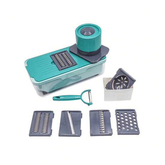 مبشرة خضار وفواكه يدوي متعددة الوظائف مريحة لليدين