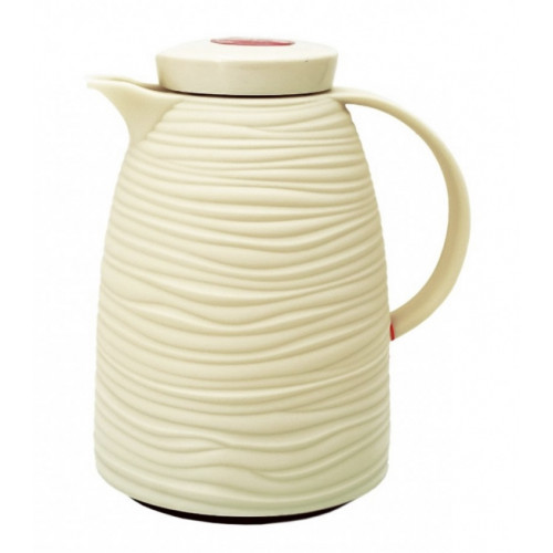 ترمس شاي با صرة بيج بشكل مموج 1 لتر ترمس شاي با صرة بيج بشكل مموج 1 لتر