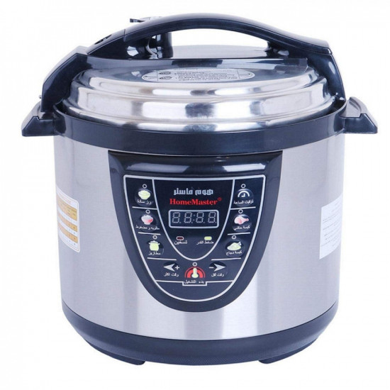 قدر ضغط كهربائي عالي الجودة من هوم ماستر 12 لتر قدر ضغط كهربائي عالي الجودة من هوم ماستر 12 لتر