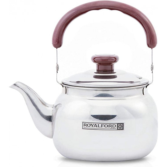 براد شاي سعة 2 لتر ستيل من رويال فورد RF6186 - فضي براد شاي سعة 2 لتر ستيل من رويال فورد RF6186 - فضي