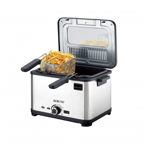 قلاية كهربائية بزيت من ريبون 4 لتر - RE-11-047 قلاية كهربائية بزيت من ريبون 4 لتر - RE-11-047