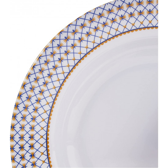 طقم ميلامين من 35 قطعة من رويال فورد، ابيض طراز RF6971 طقم ميلامين من 35 قطعة من رويال فورد، ابيض طراز RF6971