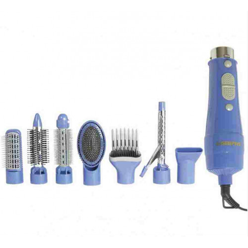 مصفف الشعر ( استشوار ) متعدد 8 في 1 من جيباس مصفف الشعر ( استشوار ) متعدد 8 في 1 من جيباس