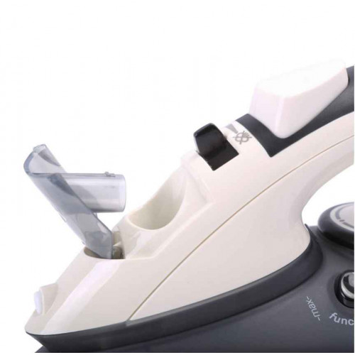 مكواة بخار بلوح سيراميك لكي اسهل وافضل، ابيض/اسود Gsi7788 مكواة بخار بلوح سيراميك لكي اسهل وافضل، ابيض/اسود Gsi7788