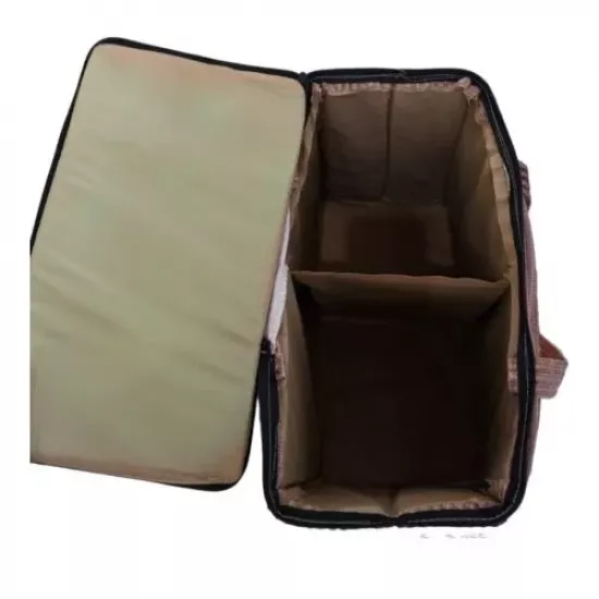 سلة رحلات فاخرة وعملية في نفس الوقت لحمل الترامس سلة رحلات فاخرة وعملية في نفس الوقت لحمل الترامس