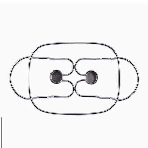 سخان طعام للبوفيه زجاجي 3 لتر زجاج وستانلس ستيل شفاف/فضي سخان طعام للبوفيه زجاجي 3 لتر زجاج وستانلس ستيل شفاف/فضي