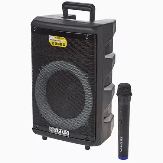مكبر صوت محمول من كريبتون لا سلكي بمايكروفون مكبر صوت محمول من كريبتون لا سلكي بمايكروفون