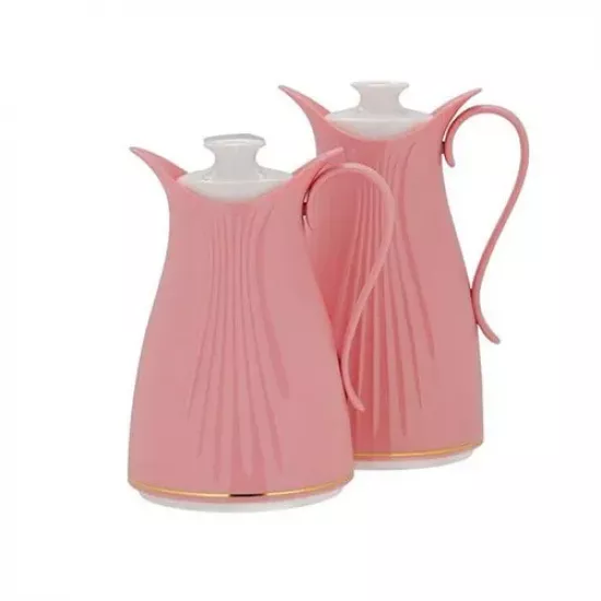 طقم ثلاجات قهوة وشاي اليزا وردية أنيقة من رويال فورد طقم ثلاجات قهوة وشاي اليزا وردية أنيقة من رويال فورد