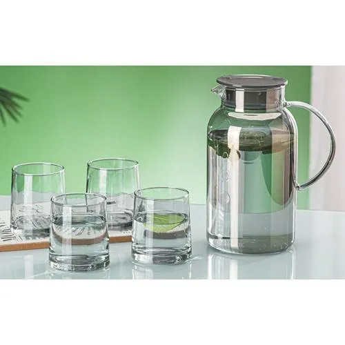 طقم جيك للعصيرات والماء مع 4 كاسات من رويال فورد طقم جيك للعصيرات والماء مع 4 كاسات من رويال فورد