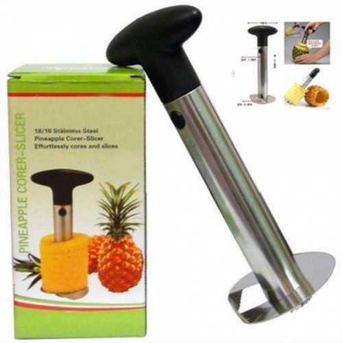 قطاعة الأناناس المحمولة باليد من الستانلس ستيل متينة وسهلة التنظيف قطاعة الأناناس المحمولة باليد من الستانلس ستيل متينة وسهلة التنظيف