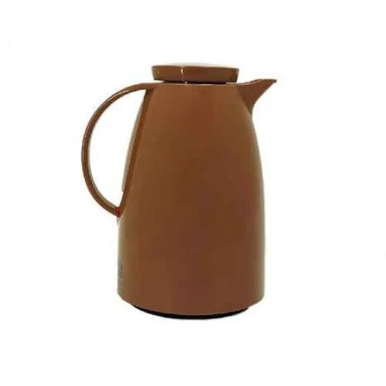 حافظة شاي عملية باللون البني 1.5 لتر حفظ طويل للحرارة حافظة شاي عملية باللون البني 1.5 لتر حفظ طويل للحرارة