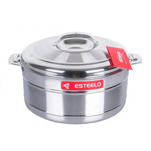 طقم حافظات فضي إستيل هندي بثلاث احجام Esteelo طقم حافظات فضي إستيل هندي بثلاث احجام Esteelo