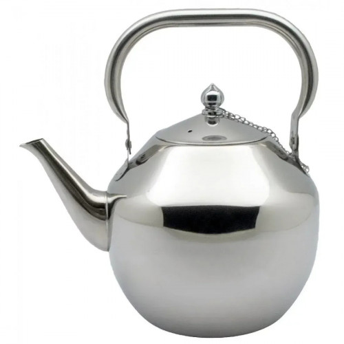 براد شاي عربي ستيل مقاوم للصدأ بسعة 3 لتر براد شاي عربي ستيل مقاوم للصدأ بسعة 3 لتر