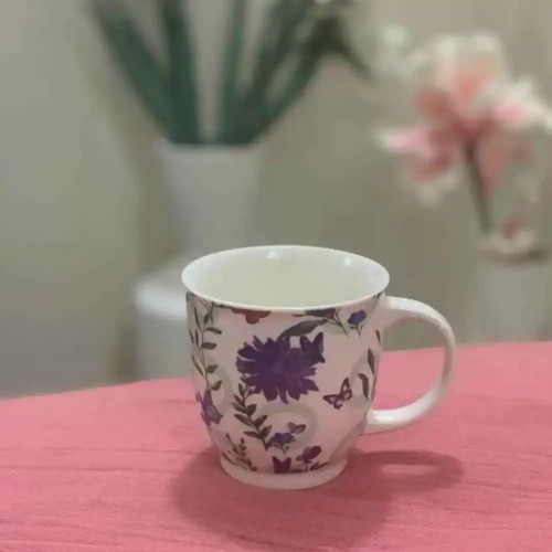 كوب سيراميك برسومات ورود ناعمة لجميع مشروباتك البارده والحاره كوب سيراميك برسومات ورود ناعمة لجميع مشروباتك البارده والحاره