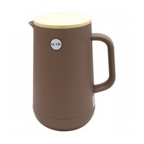 ثلاجة قهوه وشاي باللون البني 1 لتر ، بشكل أنيق من هوست ثلاجة قهوه وشاي باللون البني 1 لتر ، بشكل أنيق من هوست